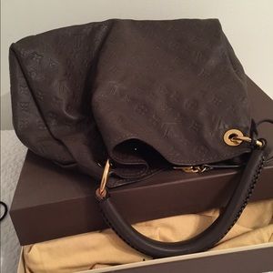 Louis Vuitton Empreinte Artsy MM Brown Leather